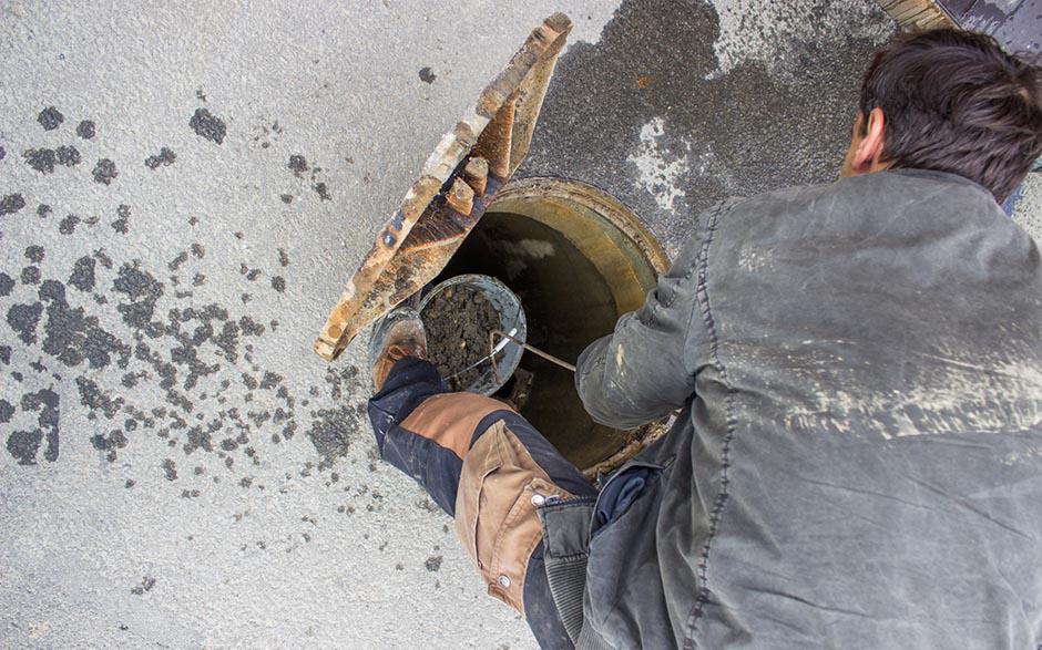 travaux assainissement Louvres