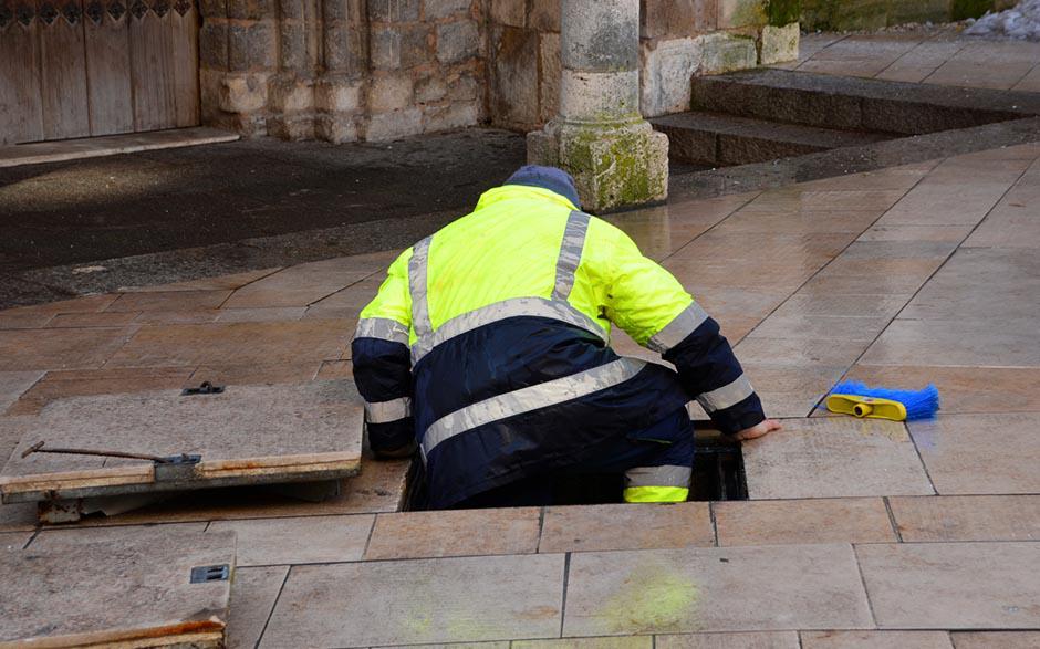 travaux assainissement Louvres